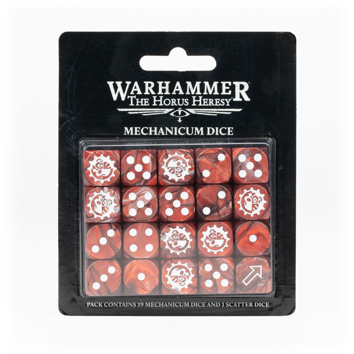 HORUS HERESY MECHANICUM DICE SET