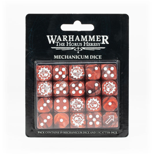 HORUS HERESY MECHANICUM DICE SET