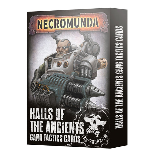 NECROMUNDA HALLS OF THE ANCIENTS TACTICS CARDS