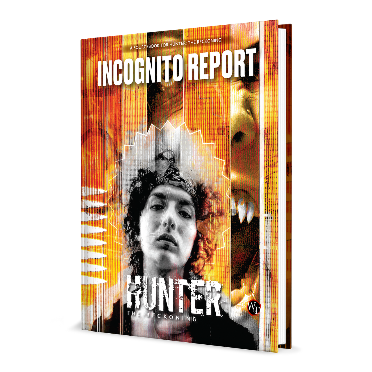 HUNTER THE RECKONING RPG INCOGNITO REPORT SOURCEBOOK