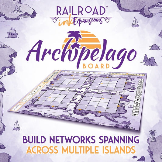RAILROAD INK: ARCHIPELAGO BOARDS SET