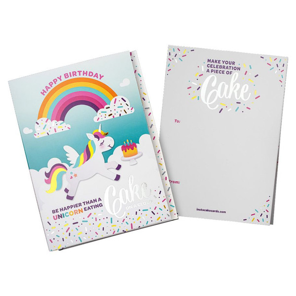 INSTACAKE HAPPY BIRTHDAY CARD