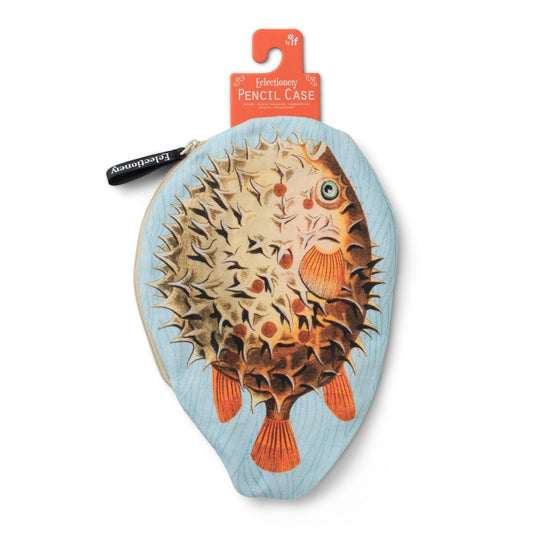 ECLECTIONERY PENCIL CASE - PUFFER FISH