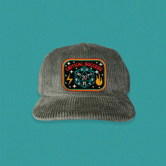 CRITICAL SUCCESS 5-PANEL CORDUROY HAT