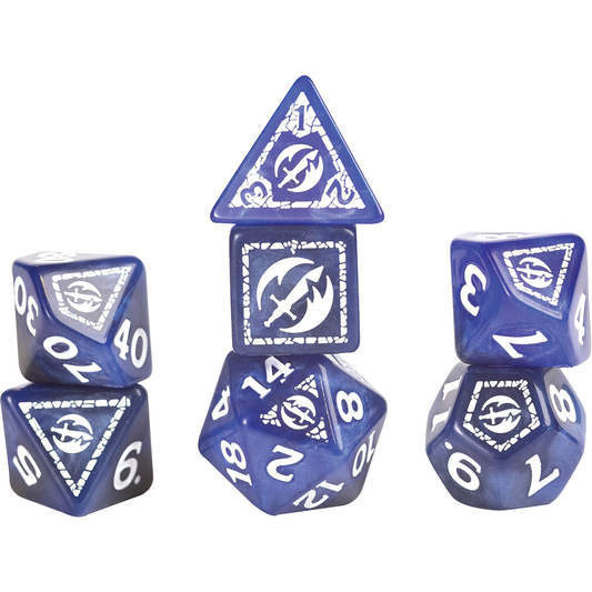 D&D ADVENTURE DICE: FIGHTER BLUE