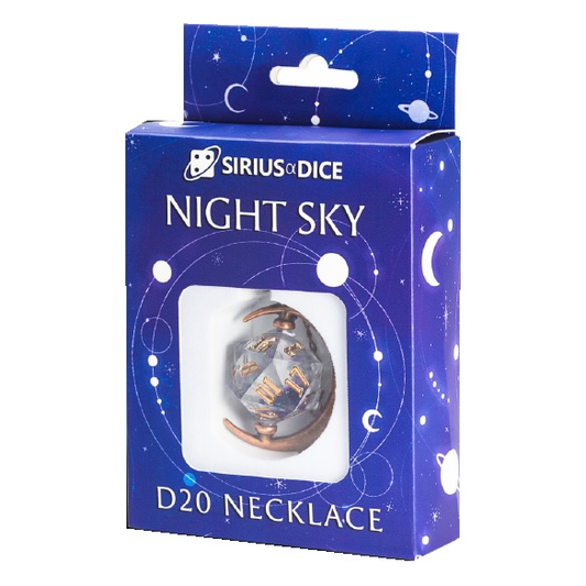 NIGHT SKY D20 NECKLACE