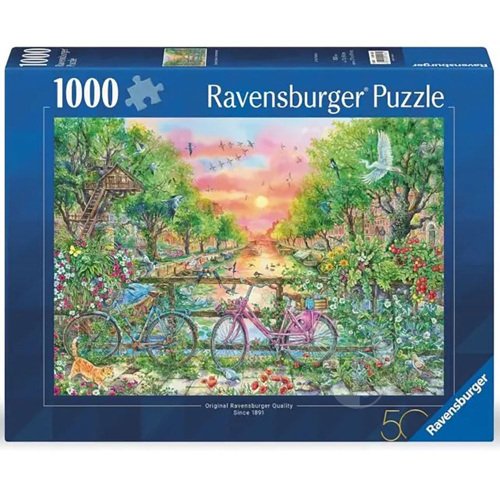 DREAMY BIKES IN AMSTERDAM 1000 PC PUZZLE