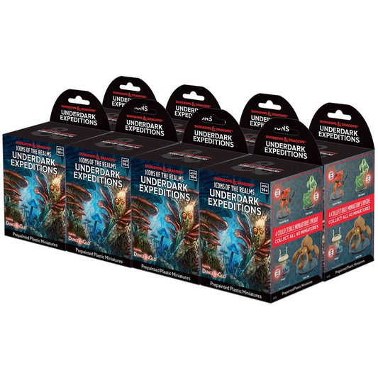 D&D ICONS OF THE REALMS UNDERDARK EXPEDITIONS 8CT BOOSTER BRICK