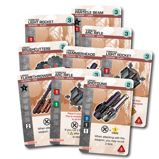 CAR WARS 6E LINKED WEAPONS PACK