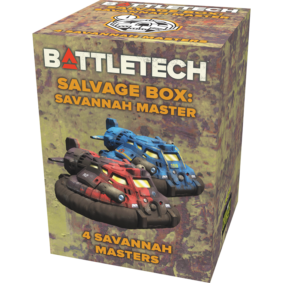 BATTLETECH SAVANNAH MASTER SALVAGE BOX