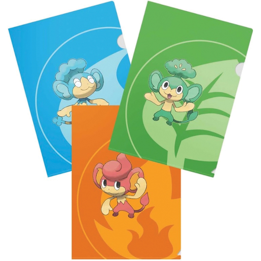 POKEMON TOURNAMENT FOLIOS (3): PANSEAR, PANSAGE, PANPOUR