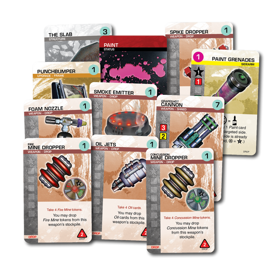 CAR WARS 6E DROPPED WEAPONS PACK