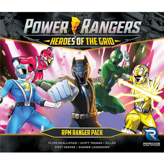 POWER RANGERS HEROES OF THE GRID - RPM RANGER PACK