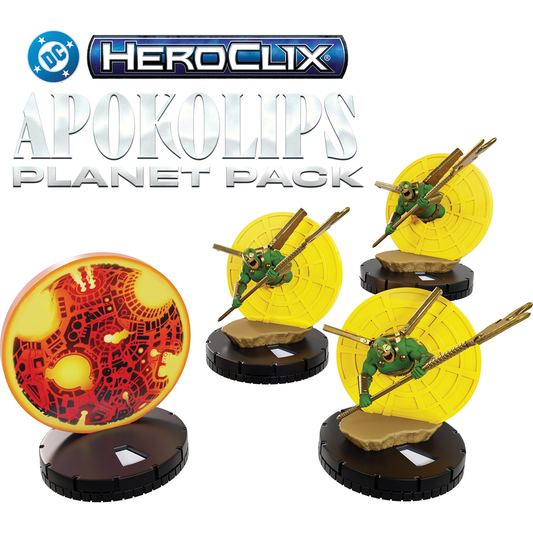 DC HEROCLIX APOKOLIPS PLANET PACK