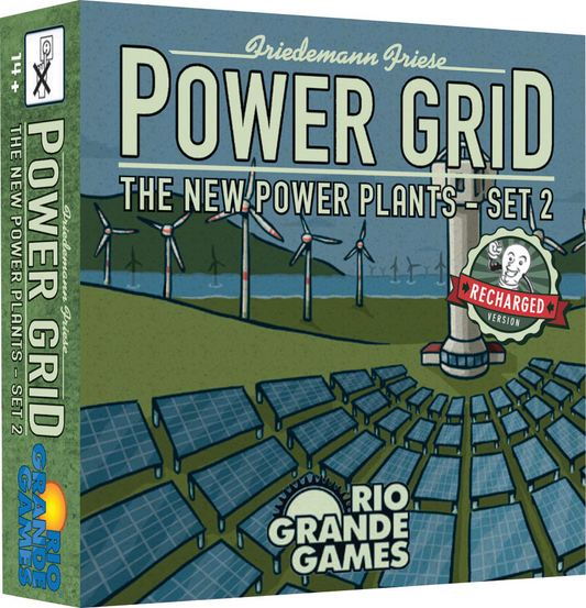 POWER GRID NEW POWER PLANT CARDS SET 2