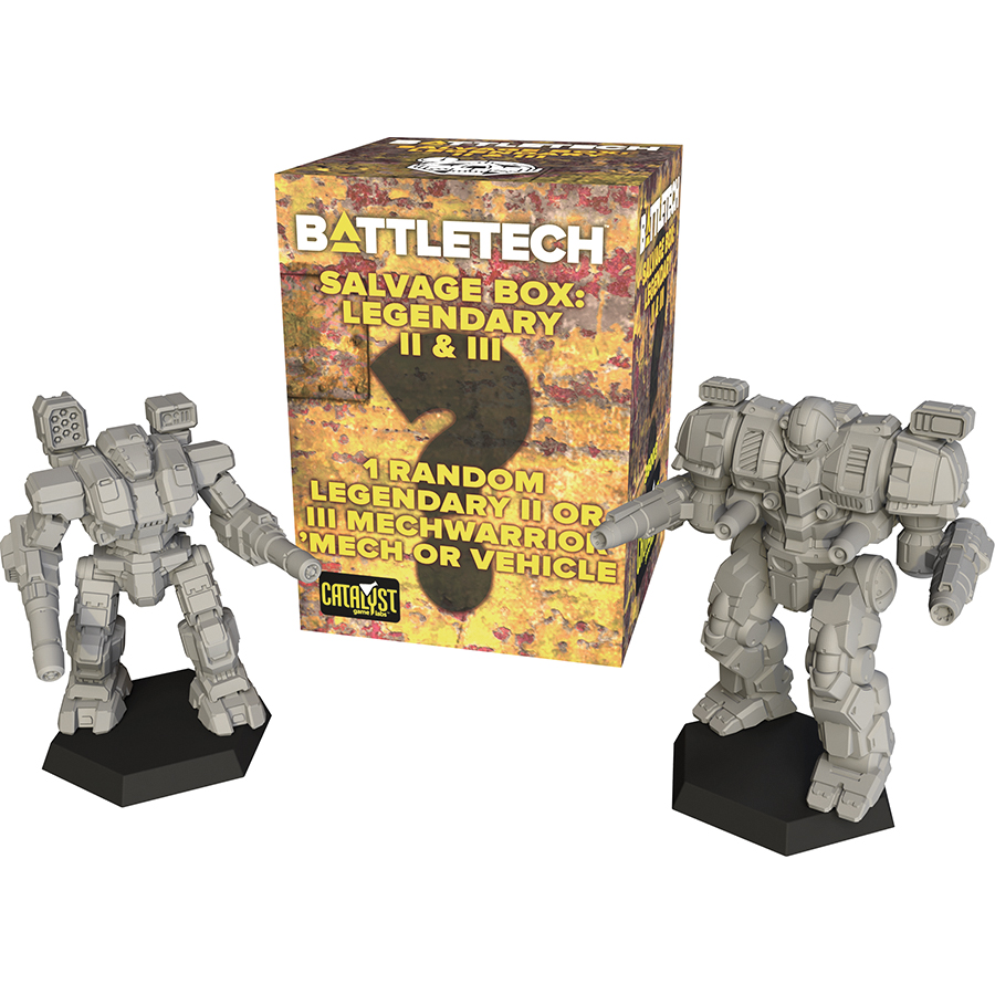 BATTLETECH LEGENDARY II & III SALVAGE BOX