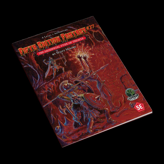 FIFTH EDITION FANTASY #27: SACRIFICIAL PYRE OF THRACIA