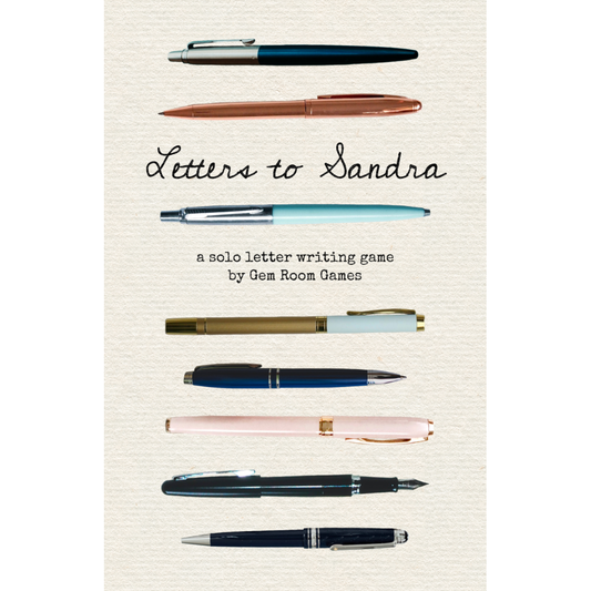 LETTERS TO SANDRA SOLO RPG