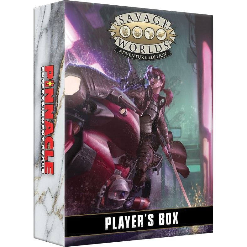 SAVAGE WORLDS ADVENTURE EDITION PLAYERS BOX