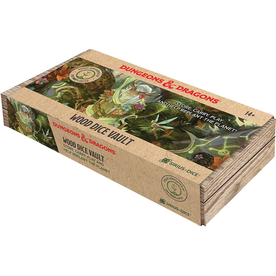 DUNGEONS & DRAGONS WOOD DICE VAULT
