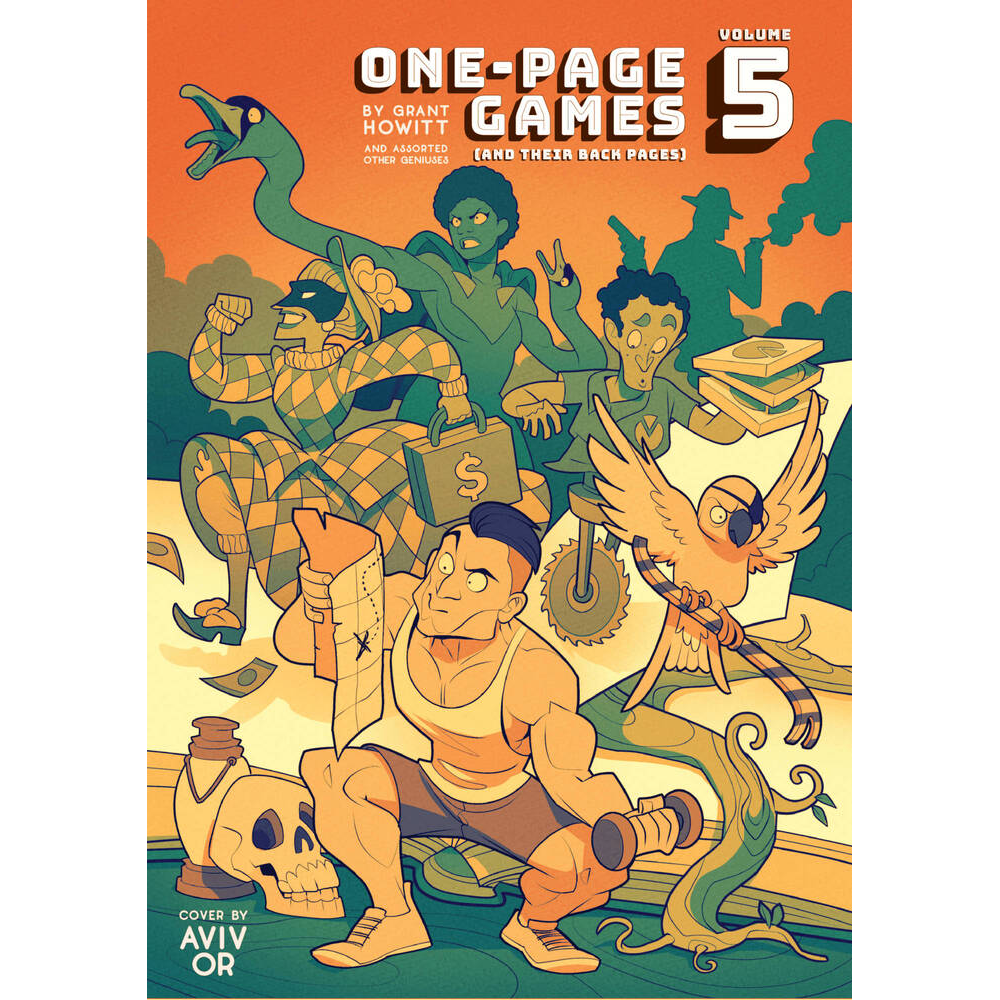 ONE-PAGE RPGS VOL. 5