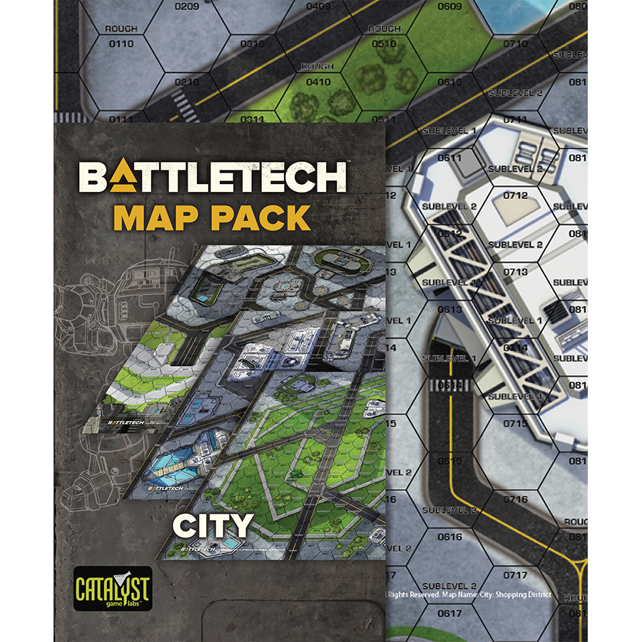 BATTLETECH: CITIES MAP PACK
