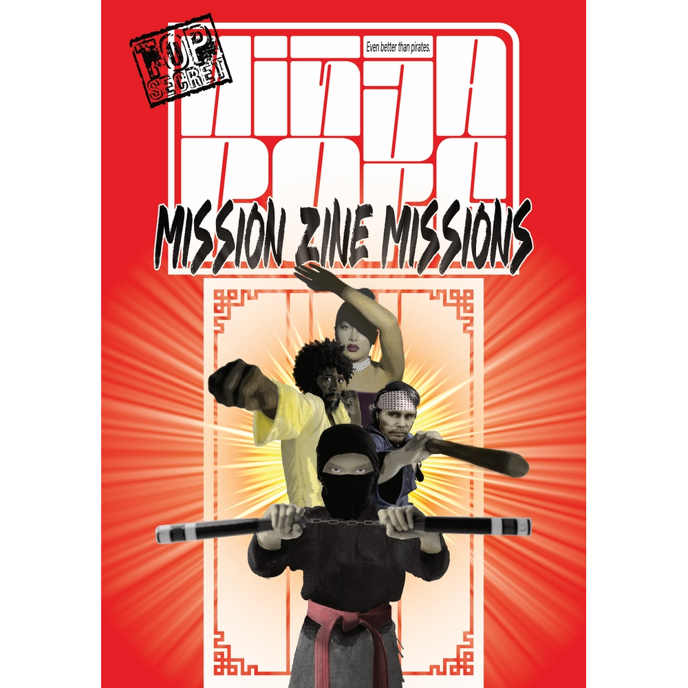 NINJA BORG MISSION ZINE MISSIONS