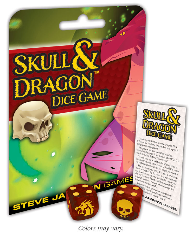 SKULL & DRAGON DICE GAME