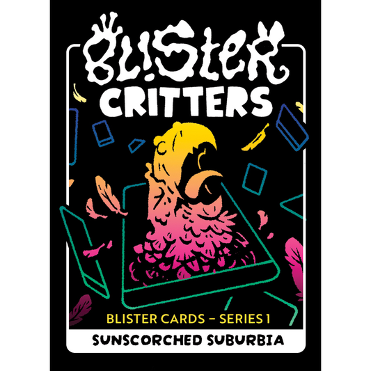 BLISTER CRITTERS RPG: SUNSCORCHED SUBURBIA CARDS SERIES 1