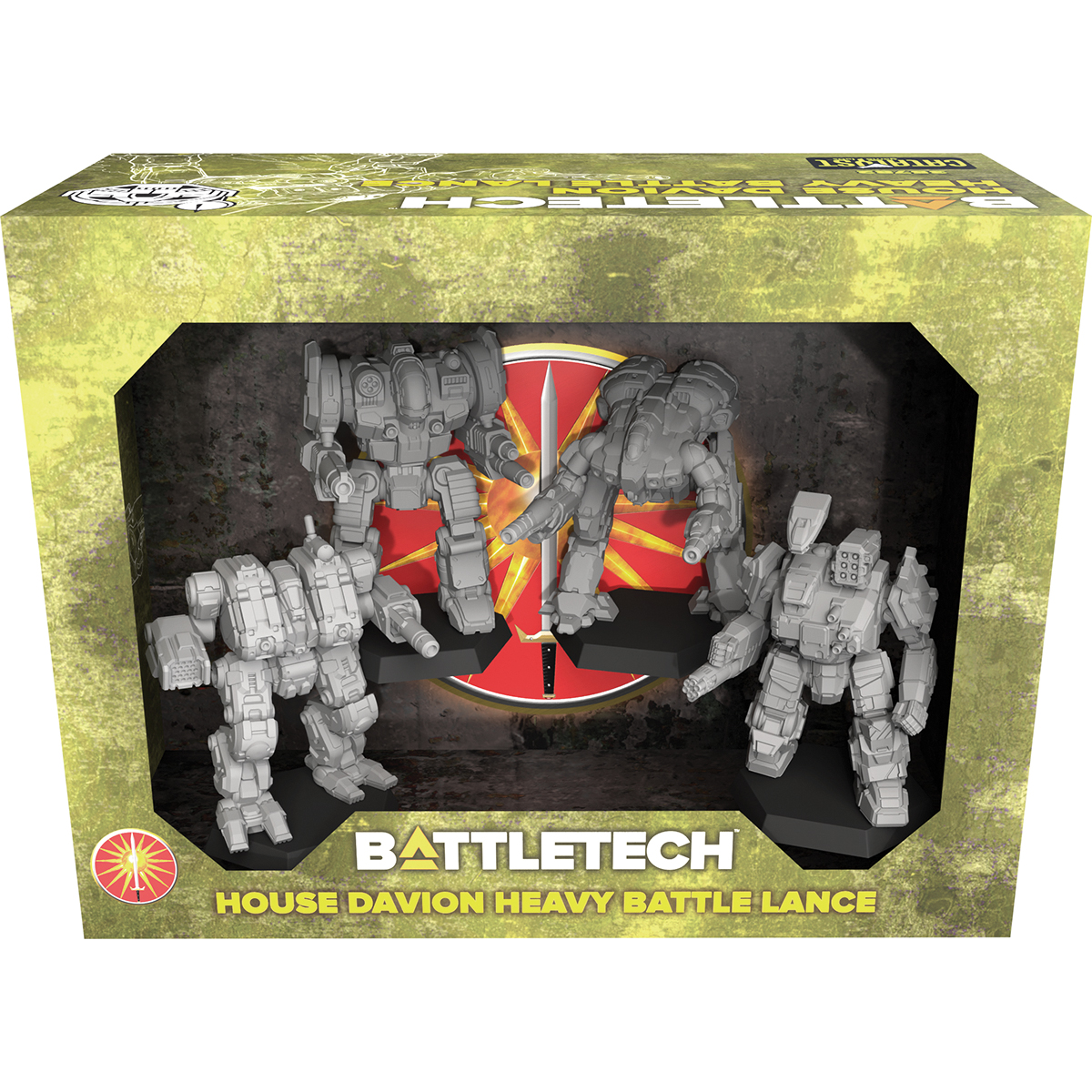 BATTLETECH: HOUSE DAVION HEAVY BATTLE LANCE