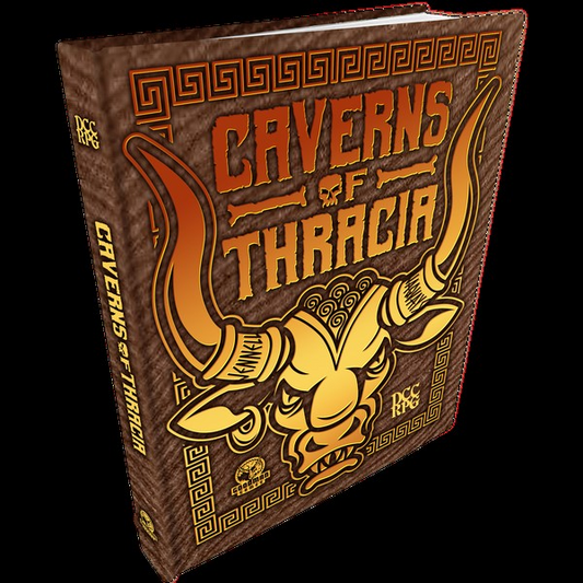DCC: CAVERNS OF THRACIA MINOTAUR HIDE COVER
