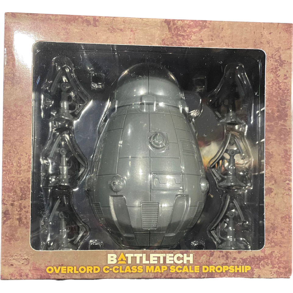 BATTLETECH: MAP SCALE DROPSHIP: OVERLORD C-CLASS