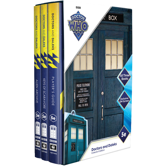 DOCTOR WHO 5E COLLECTOR'S EDITION SET