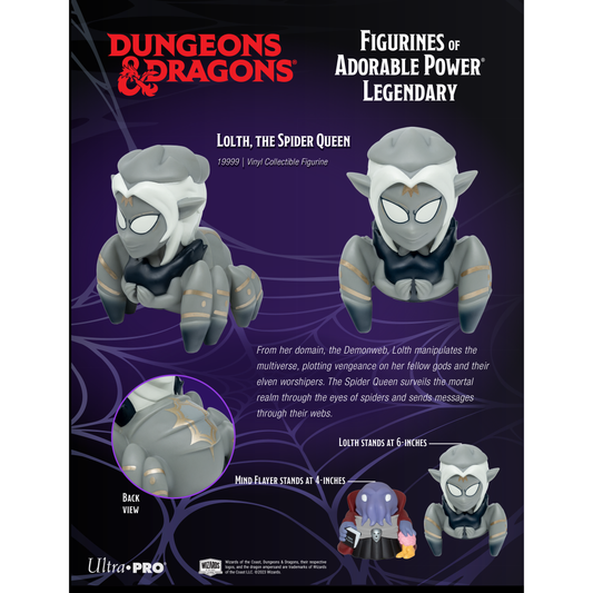 FIGURINES OF ADORABLE POWER: LOLTH THE SPIDER QUEEN