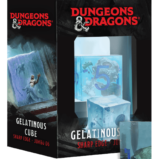 D&D JUMBO GELATINOUS CUBE D6
