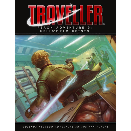 TRAVELLER RPG REACH ADVENTURE #9 HELLWORLD HEIST