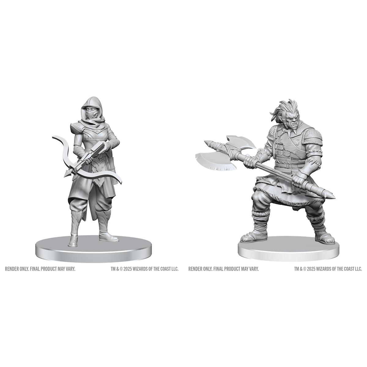 D&D NOLZUR'S ASSASSIN & BERSERKER