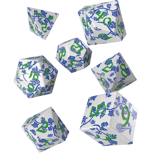 FULL ART DICE SET PORCELAIN