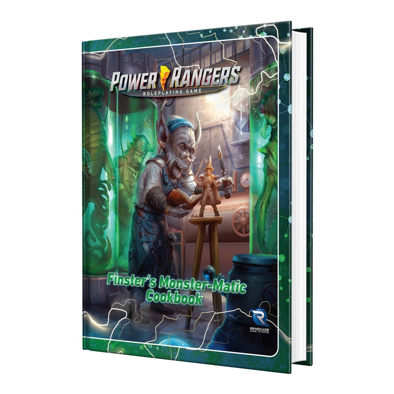 POWER RANGERS RPG FINSTER'S MONSTER-MATIC COOKBOOK