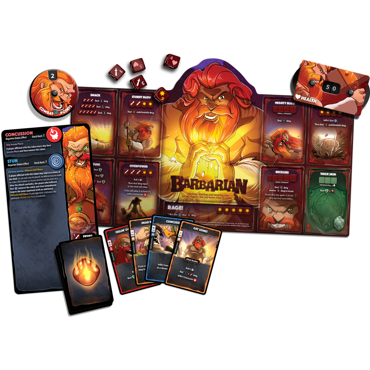 DICE THRONE HERO PACK: BARBARIAN