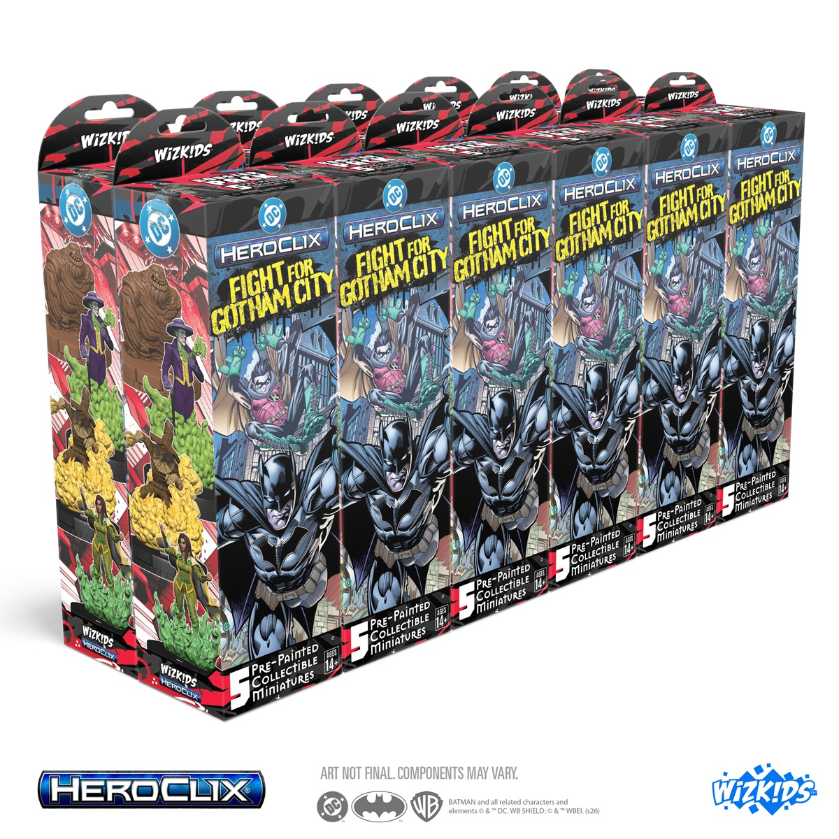 HEROCLIX FIGHT FOR GOTHAM CITY BOOSTER BRICK