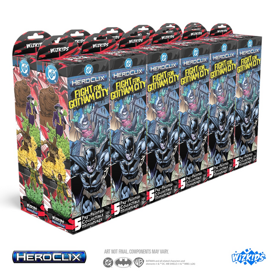 HEROCLIX FIGHT FOR GOTHAM CITY BOOSTER BRICK