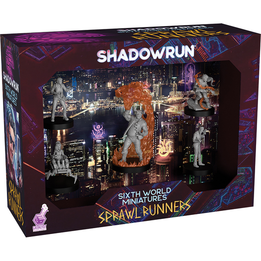 SHADOWRUN SPRAWL RUNNERS MINIATURES