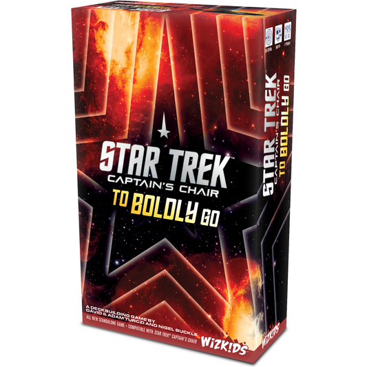 STAR TREK: CAPTAIN'S CHAIR TO BOLDLY GO