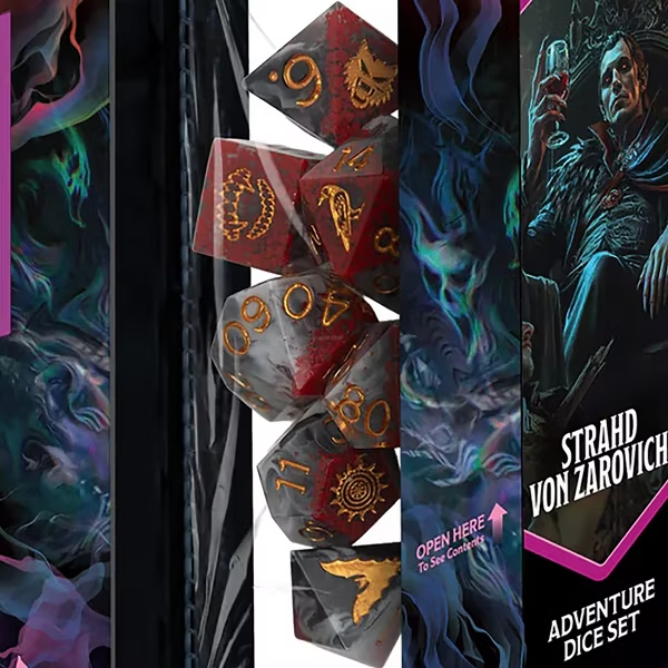 D&D ADVENTURE DICE: STRAHD VON ZAROVICH