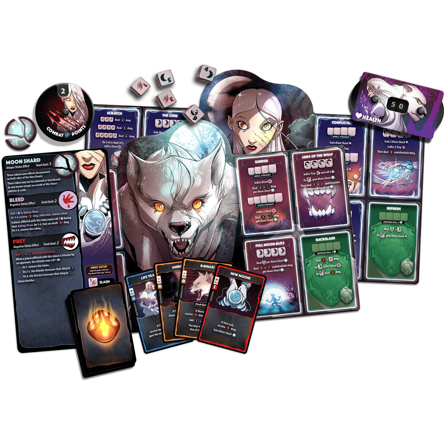 DICE THRONE HERO PACK: PALE LADY