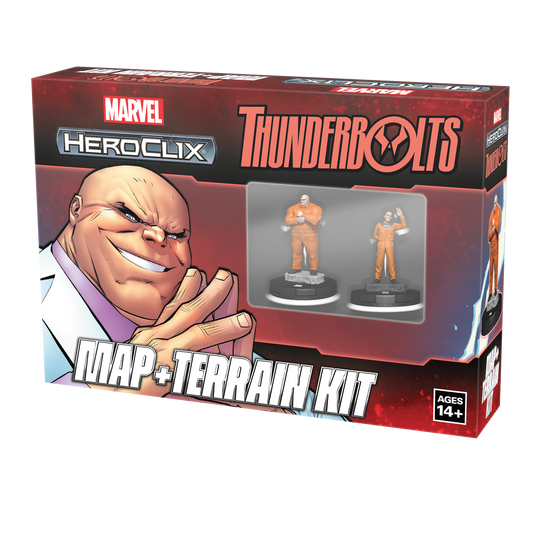 HEROCLIX THUNDERBOLTS MAP & TERRAIN KIT