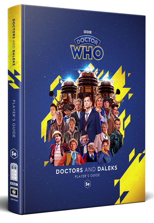 DOCTOR WHO 5E DOCTORS & DALEKS PLAYER'S GUIDE