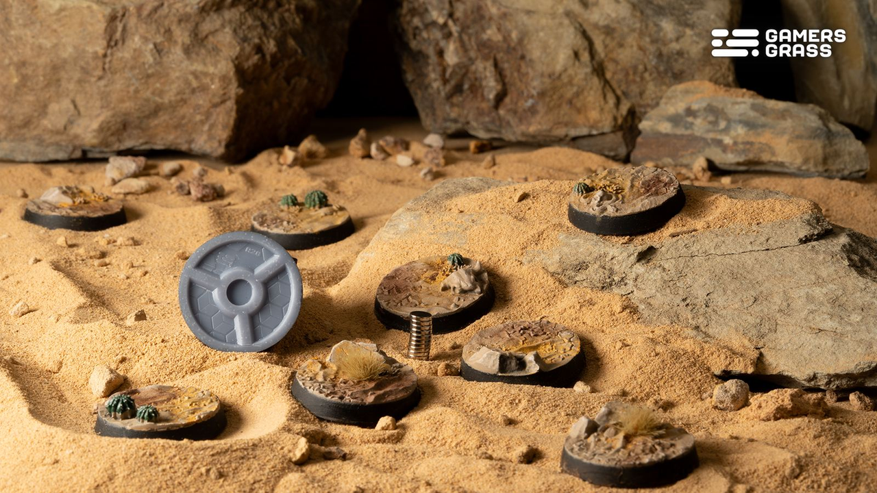 DESERTS OF MAAHL BASES 28MM ROUND