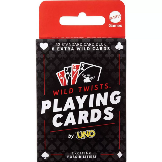 UNO WILD TWISTS PLAYING CARDS